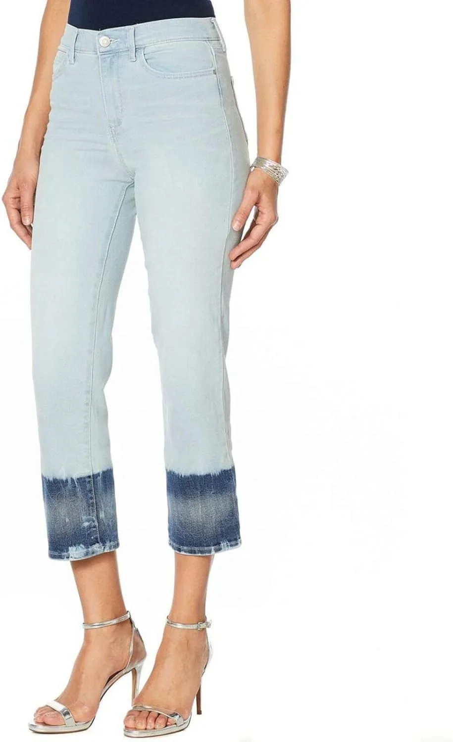 Skinnygirl Women's High Rise Straight Leg Crop Denim
Skinnygirl Women's High Rise Straight Leg Crop Denim