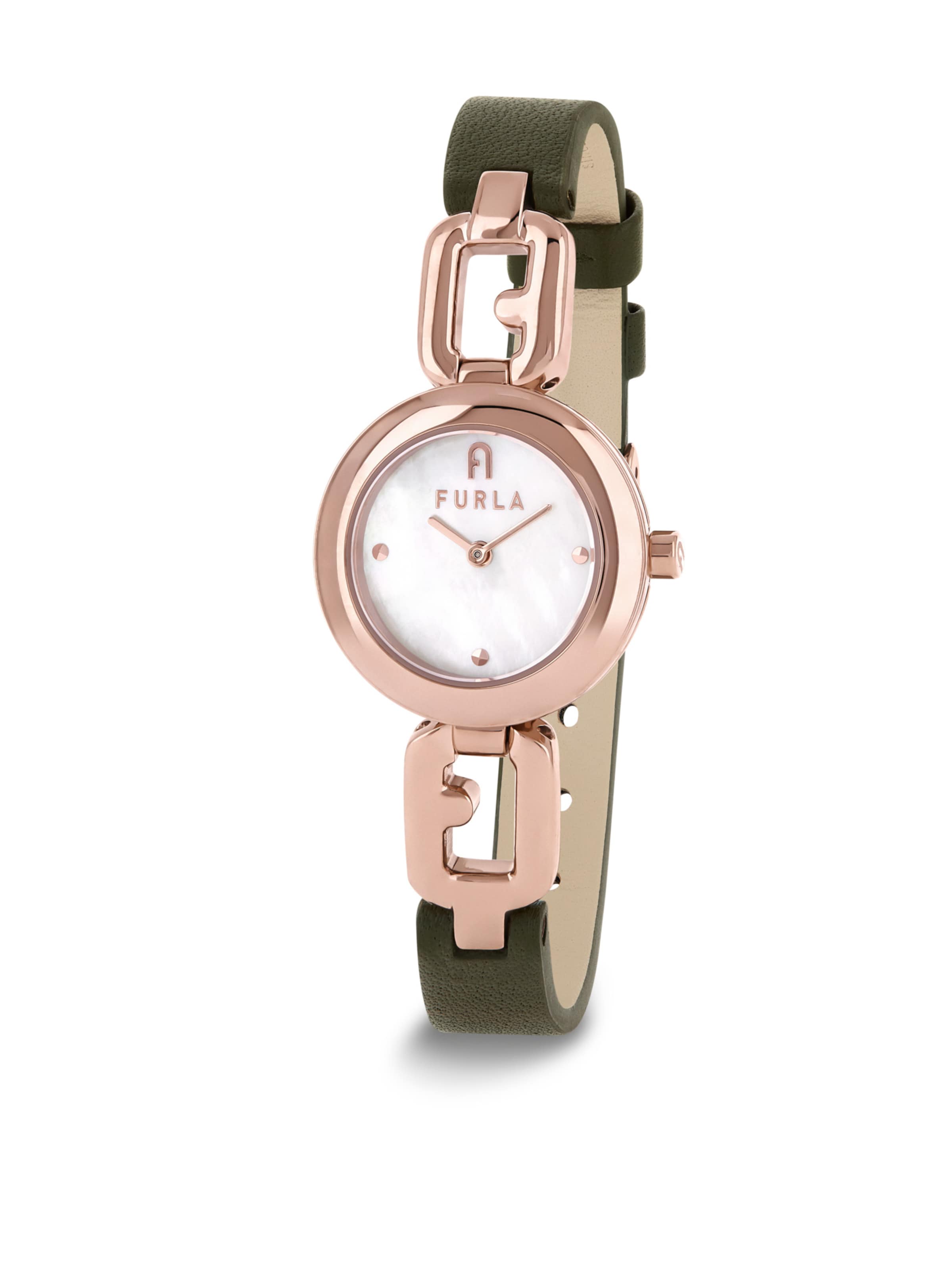 FURLA Часы Analog 'ARCO' в темно-зеленом цвете
FURLA Часы Analog 'ARCO' в темно-зеленом цвете