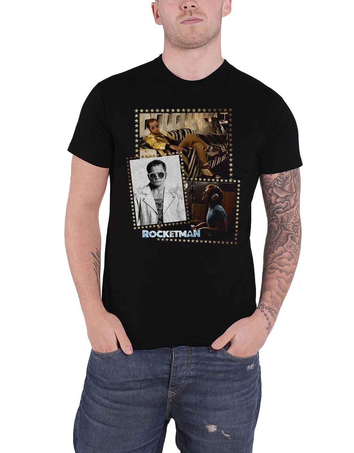 Футболка Rocketman Montage Elton John, черный
Футболка Rocketman Montage Elton John, черный