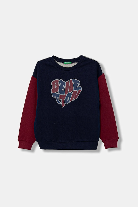 Детская хлопковая толстовка United Colors Of Benetton, темно-синий
Детская хлопковая толстовка United Colors Of Benetton, темно-синий