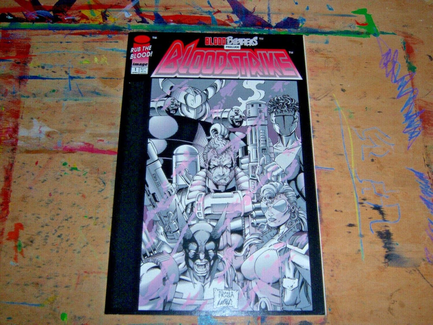 BLOODSTRIKE #1, April 1993 (Volume 1) (Image Comics)
BLOODSTRIKE #1, April 1993 (Volume 1) (Image Comics)