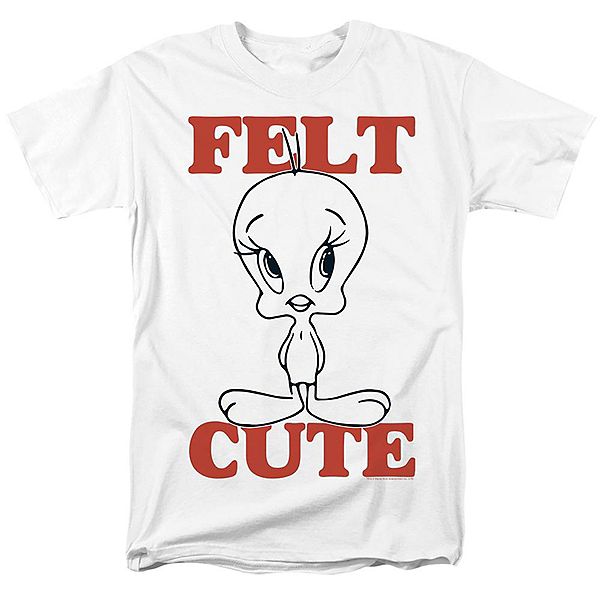 Футболка Looney Tunes с принтом "Felt Cute" Licensed Character
Футболка Looney Tunes с принтом "Felt Cute" Licensed Character