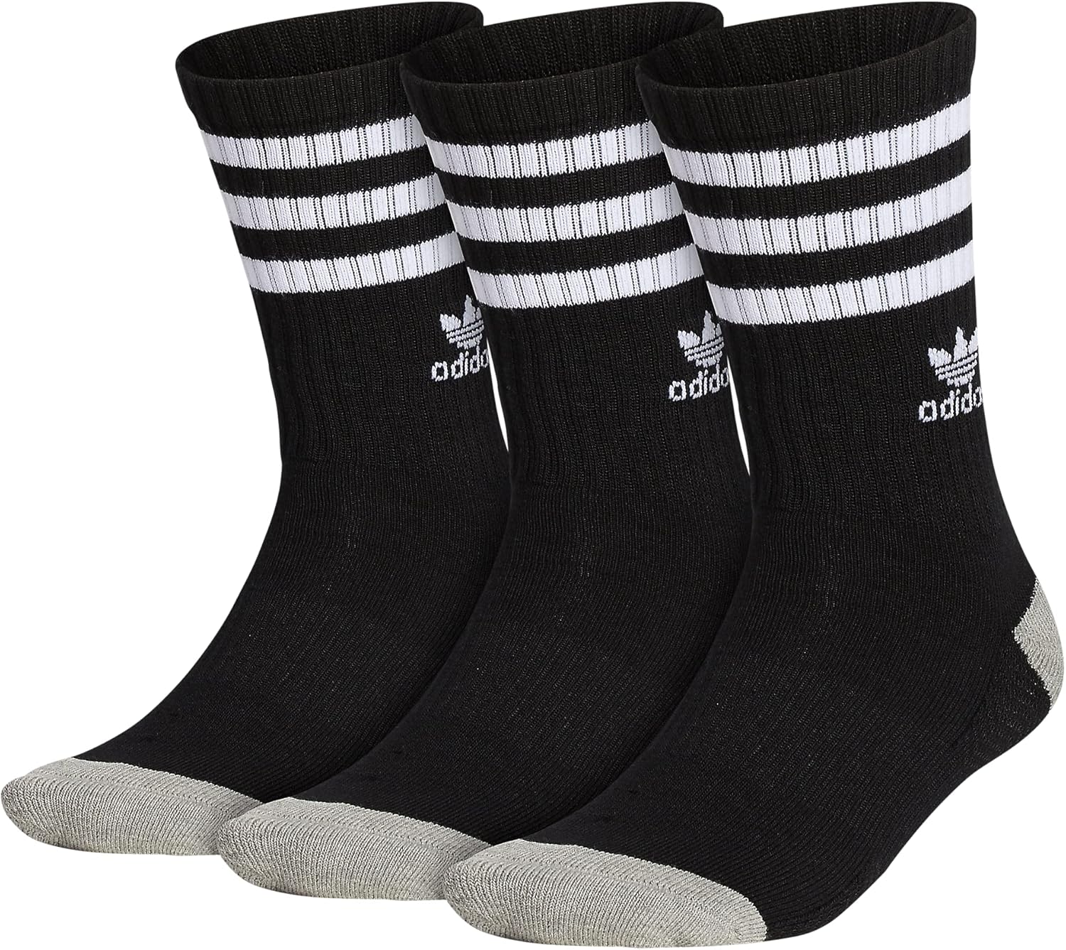 Носки Adidas Originals unisex-adult Unisex Originals New Prep 3-pack Crew, Black/White/Heather Grey
Носки Adidas Originals unisex-adult Unisex Originals New Prep 3-pack Crew, Black/White/Heather Grey