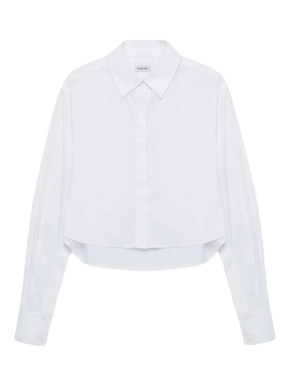 Укороченная рубашка Renata Simkhai, белый
Укороченная рубашка Renata Simkhai, белый