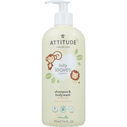Baby Leaves 2-в-1 гель для волос и тела с ароматом грушевого нектара 473 мл Attitude
Baby Leaves 2-в-1 гель для волос и тела с ароматом грушевого нектара 473 мл Attitude