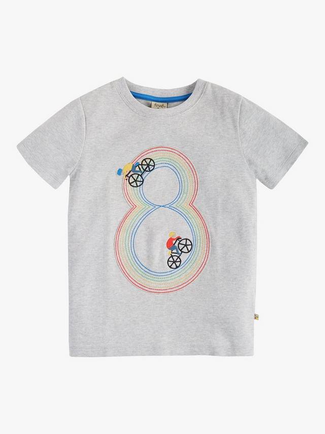 Детская футболка Magic Number 8 из органического хлопка для велотрека Frugi, Grey Marl/Multi
Детская футболка Magic Number 8 из органического хлопка для велотрека Frugi, Grey Marl/Multi
