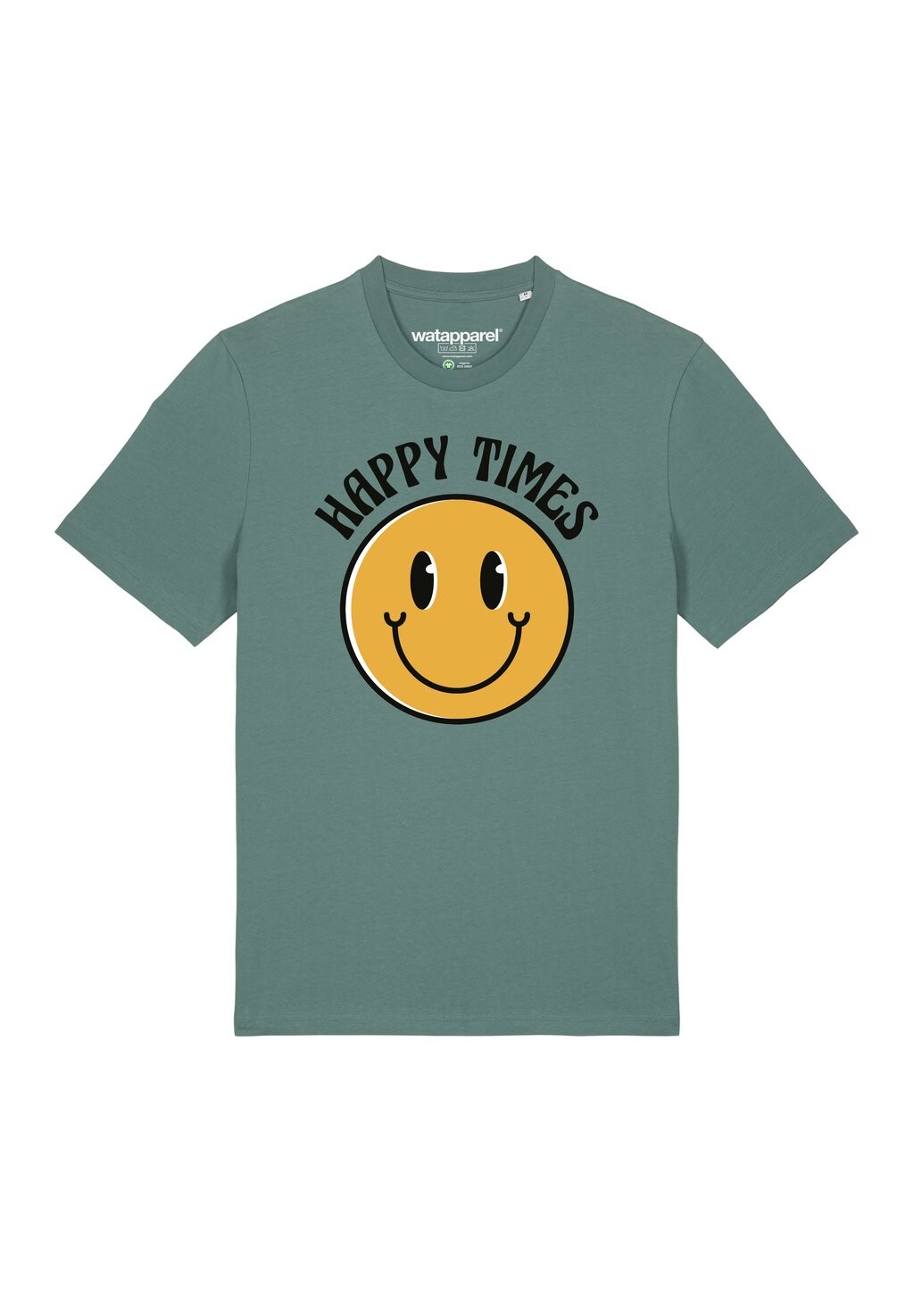 Футболка с принтом HAPPY TIMES SMILEY EMOJI watapparel, темно-зеленый
Футболка с принтом HAPPY TIMES SMILEY EMOJI watapparel, темно-зеленый