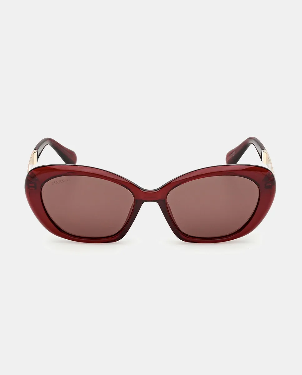 Женские солнцезащитные очки круглой формы литьевые Max&Co, красный
Женские солнцезащитные очки круглой формы литьевые Max&Co, красный