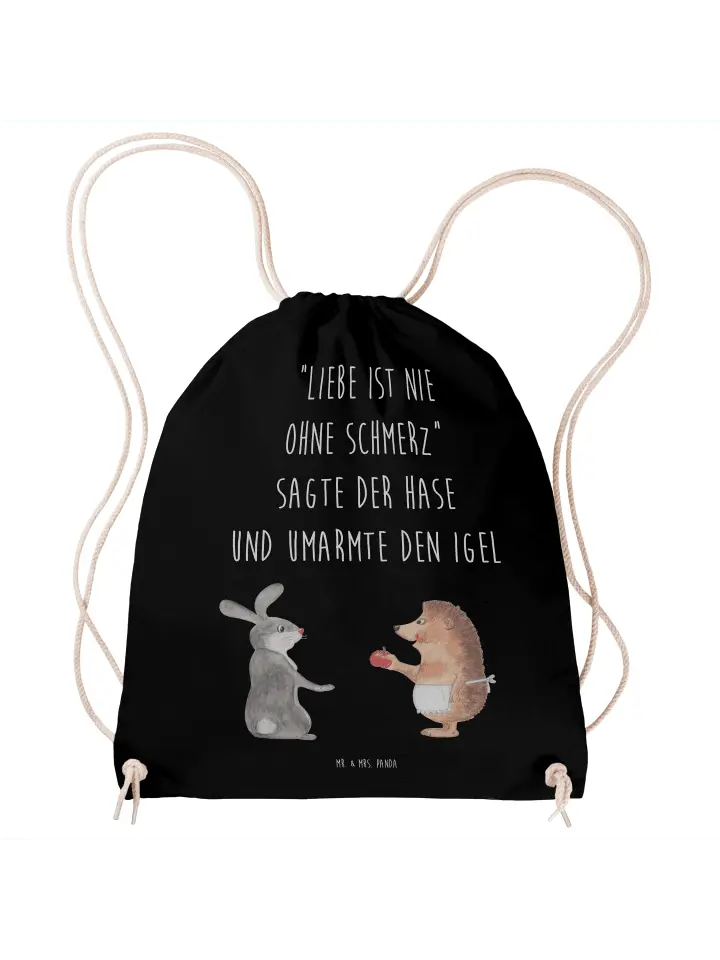 Спортивная сумка Mr & Mrs Panda Sportbeutel Hase Igel, черный
Спортивная сумка Mr & Mrs Panda Sportbeutel Hase Igel, черный