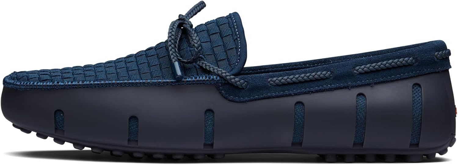 Мужские лоферы SWIMS, мужские повседневные слипоны для лета, удобные стильные плетеные драйверные лоферы, модная обувь для пляжа, темно-синий
Мужские лоферы SWIMS, мужские повседневные слипоны для лета, удобные стильные плетеные драйверные лоферы, модная обувь для пляжа, темно-синий