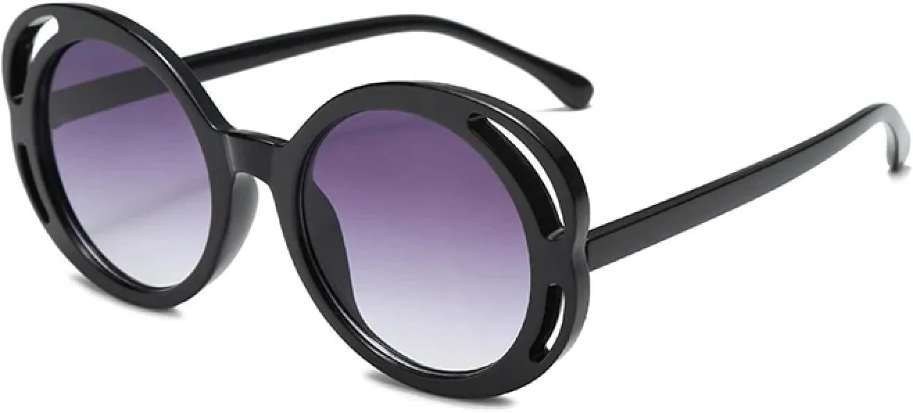 Прочные солнцезащитные очки для женщин. Элегантная круглая оправа, визуально стройнящий и освежающий силуэт. Милые солнцезащитные очки TKKTLLT, Double Grey
Прочные солнцезащитные очки для женщин. Элегантная круглая оправа, визуально стройнящий и освежающий силуэт. Милые солнцезащитные очки TKKTLLT, Double Grey