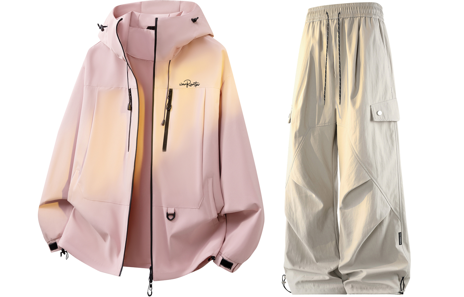 Ветровка и брюки из коллекции Feather Wings, унисекс WARRIOR, розовый+оранжевый
Ветровка и брюки из коллекции Feather Wings, унисекс WARRIOR, розовый+оранжевый