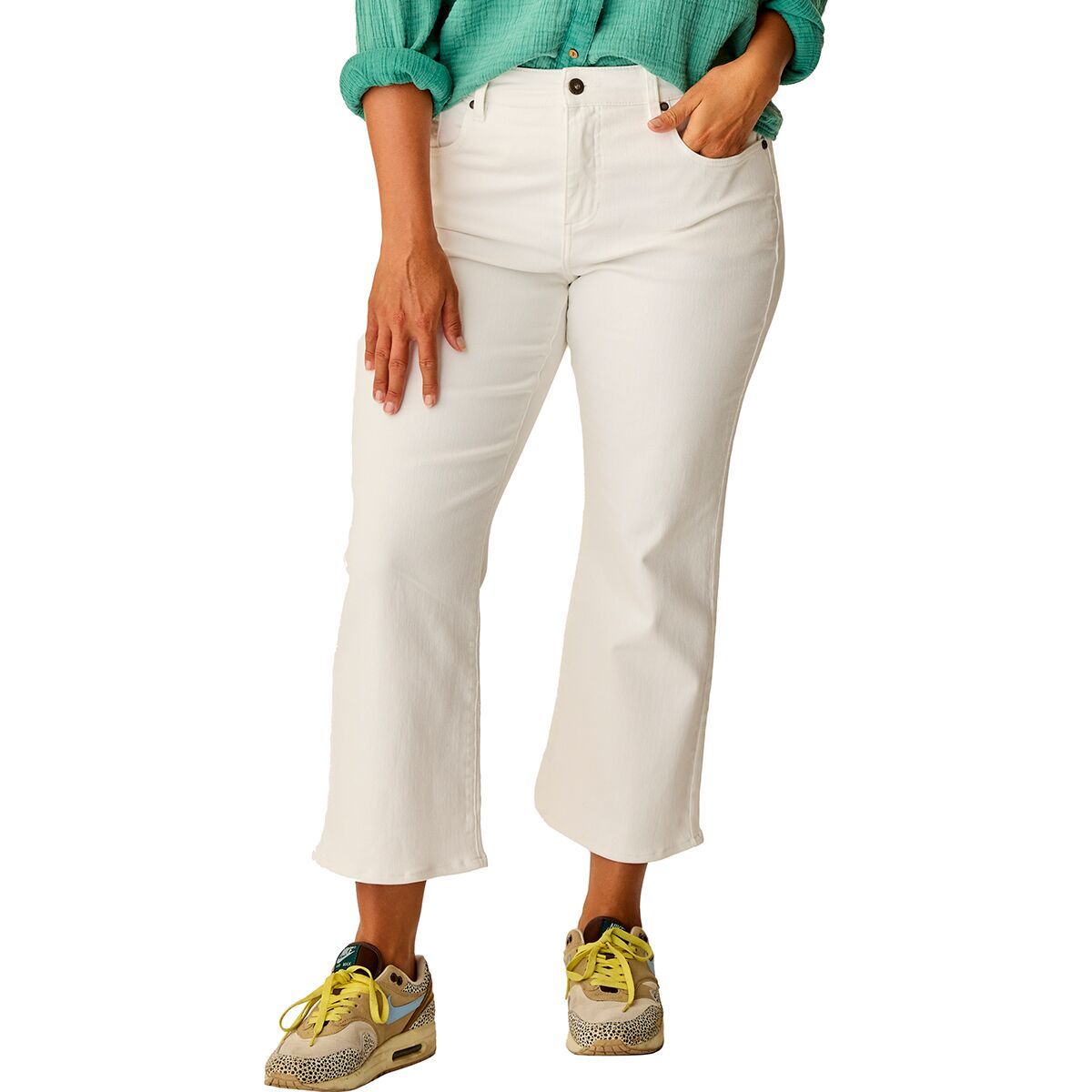 Сельви укороченные расклешенные брюки Carve Designs, белый
Сельви укороченные расклешенные брюки Carve Designs, белый