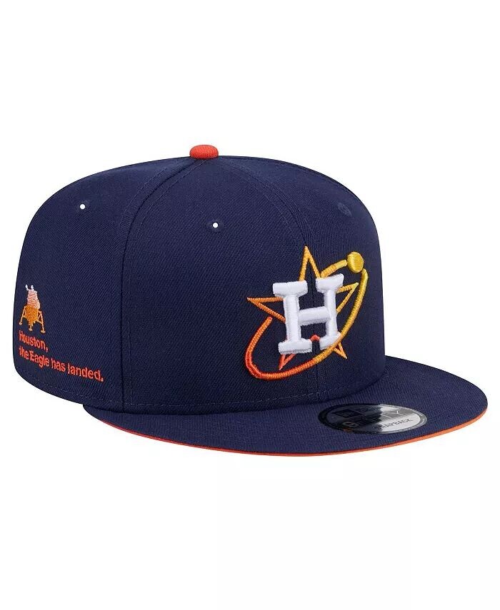 Мужская темно-синяя кепка Houston Astros City Connect 9FIFTY Snapback New Era, синий
Мужская темно-синяя кепка Houston Astros City Connect 9FIFTY Snapback New Era, синий