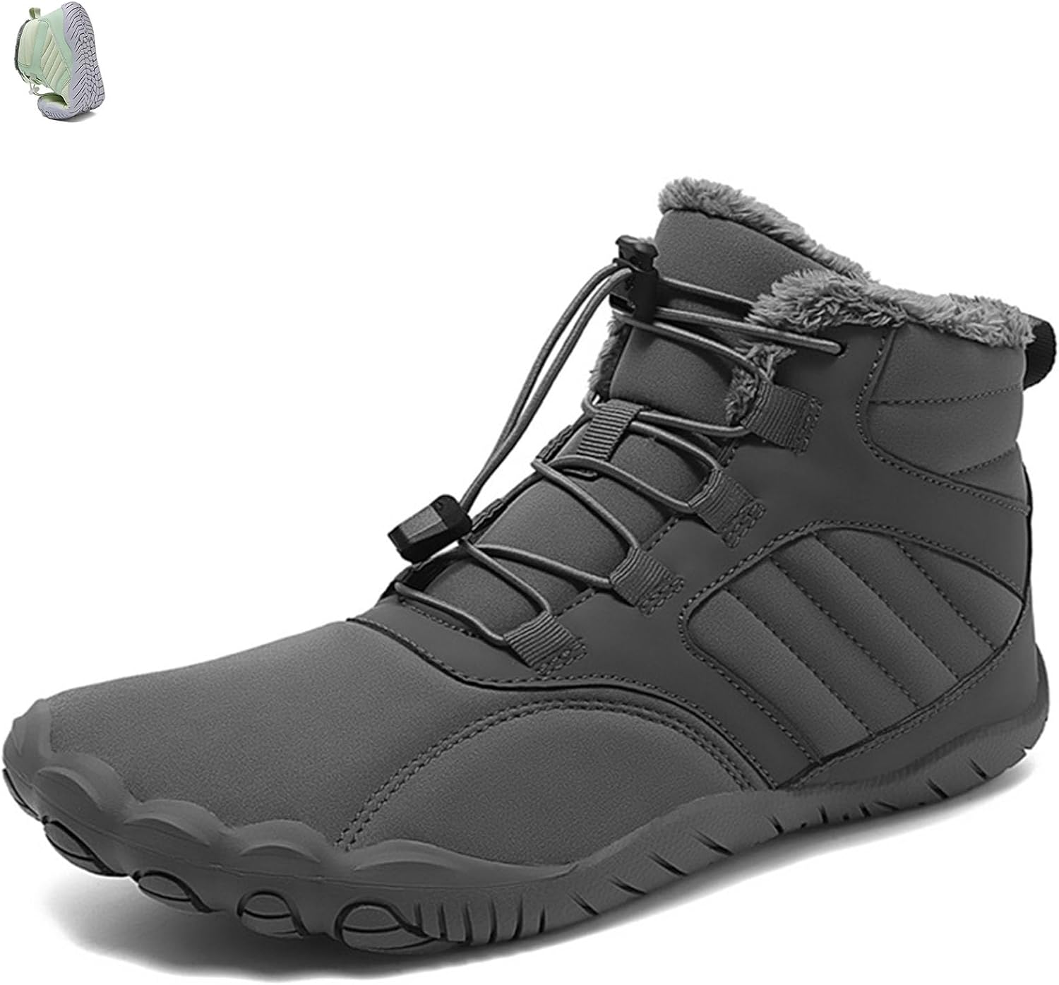 Мужские зимние водонепроницаемые ботинки ZPPORDMR для ходьбы, комфортные, с утеплителем, противоскользящие, с меховой подкладкой, снежные кроссовки, с широкой передней частью, нулевая разница в высоте, ботильоны, серый
Мужские зимние водонепроницаемые ботинки ZPPORDMR для ходьбы, комфортные, с утеплителем, противоскользящие, с меховой подкладкой, снежные кроссовки, с широкой передней частью, нулевая разница в высоте, ботильоны, серый