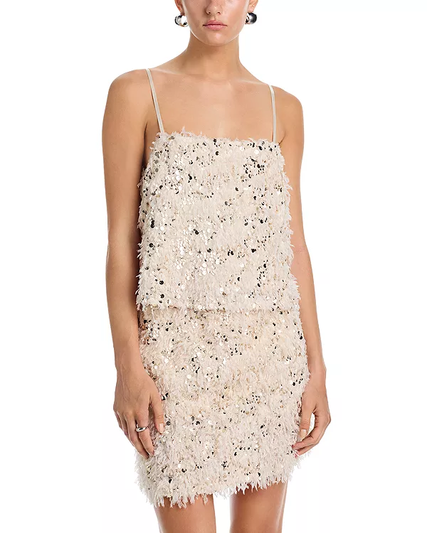 Топ с пайетками Блейклин Steve Madden, белый
Топ с пайетками Блейклин Steve Madden, белый