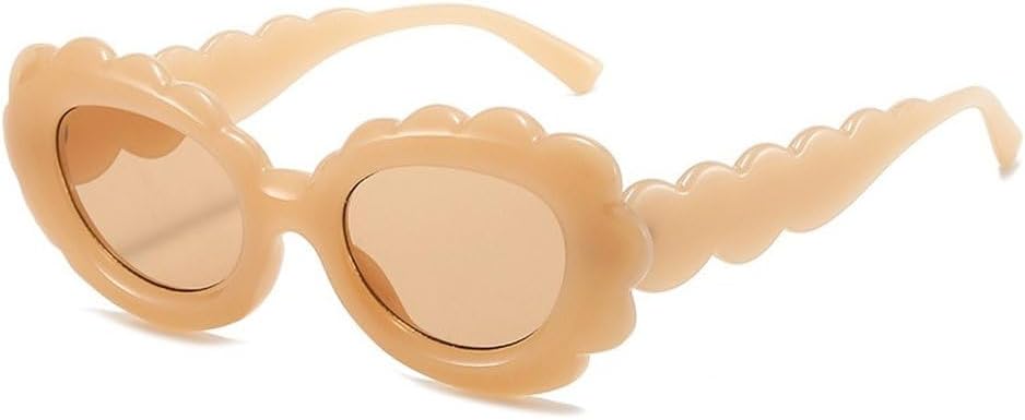 Овальные солнцезащитные очки в форме цветка, желейного цвета, женские, модные, фиолетовые, зеленые, мужские, с защитой от УФ-излучения UV400, в стиле ретро SKFGNX, Jelly Tea Champagne
Овальные солнцезащитные очки в форме цветка, желейного цвета, женские, модные, фиолетовые, зеленые, мужские, с защитой от УФ-излучения UV400, в стиле ретро SKFGNX, Jelly Tea Champagne