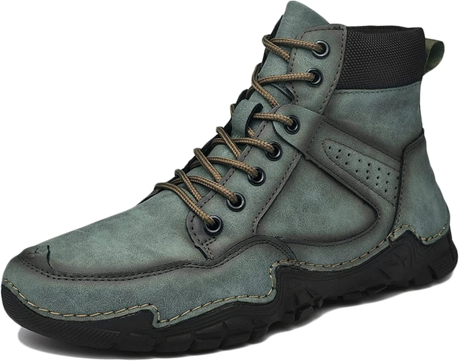 Мужские ботинки Yiozoi с шнуровкой, круглым носком, утепленные, на осень, для походов, зеленый
Мужские ботинки Yiozoi с шнуровкой, круглым носком, утепленные, на осень, для походов, зеленый