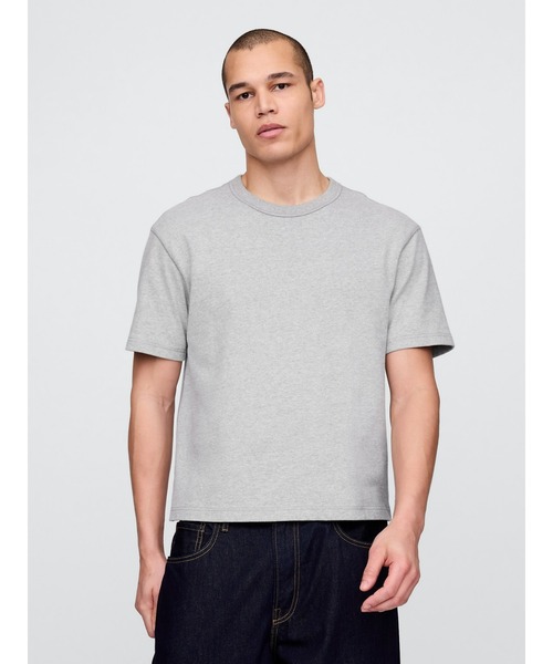 Футболка укороченная плотная с коротким рукавом унисекс GAP, серый
Футболка укороченная плотная с коротким рукавом унисекс GAP, серый