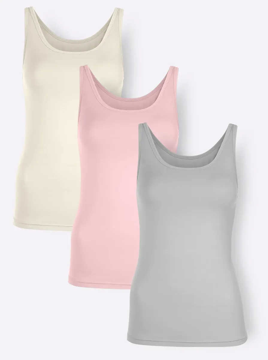 Топ для стирки белья под подмышками (3 шт.) Wäschepur, серебристый
Топ для стирки белья под подмышками (3 шт.) Wäschepur, серебристый