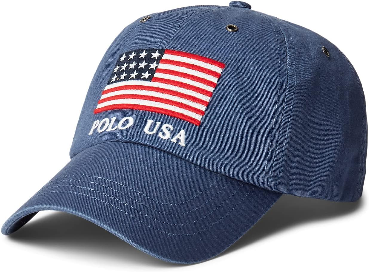 Polo Ralph Lauren Men's Cotton Chino Hat, Light Navy
Polo Ralph Lauren Men's Cotton Chino Hat, Light Navy