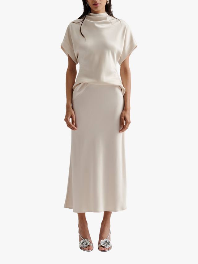 Юбка миди Aubree из сатина Malina, Vanilla
Юбка миди Aubree из сатина Malina, Vanilla