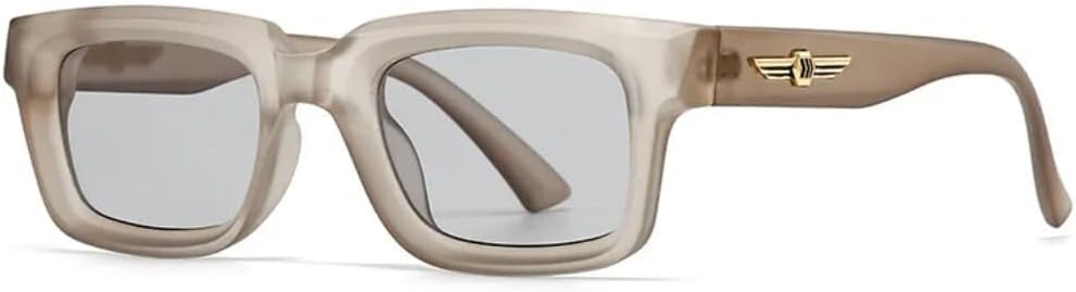 Солнцезащитные очки для мужчин и женщин - защита UV400 - линзы с градиентным покрытием Rivets, маленькая оправа, подходят для занятий спортом на открытом воздухе и вождения LXLHWN, Tyj223-5
Солнцезащитные очки для мужчин и женщин - защита UV400 - линзы с градиентным покрытием Rivets, маленькая оправа, подходят для занятий спортом на открытом воздухе и вождения LXLHWN, Tyj223-5