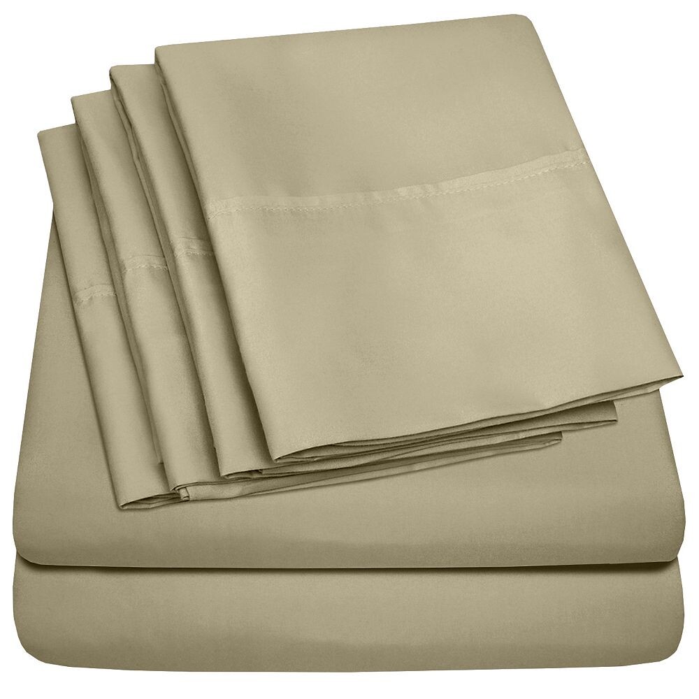 Sweet Home Collection Набор простыней из микрофибры плотностью 1500 нитей, цвет Sage
Sweet Home Collection Набор простыней из микрофибры плотностью 1500 нитей, цвет Sage