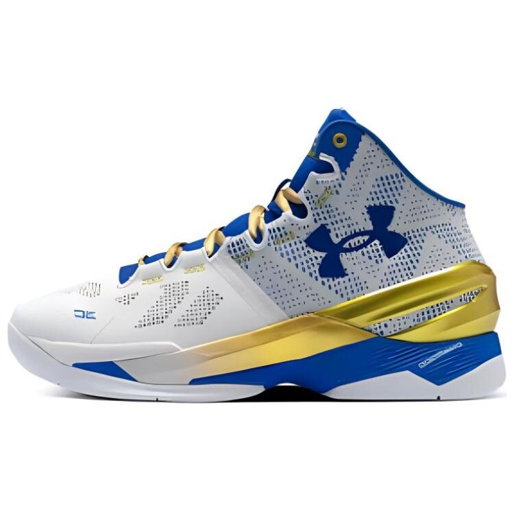 Баскетбольные кроссовки Curry 2 мужские, среднего размера, белые Under Armour