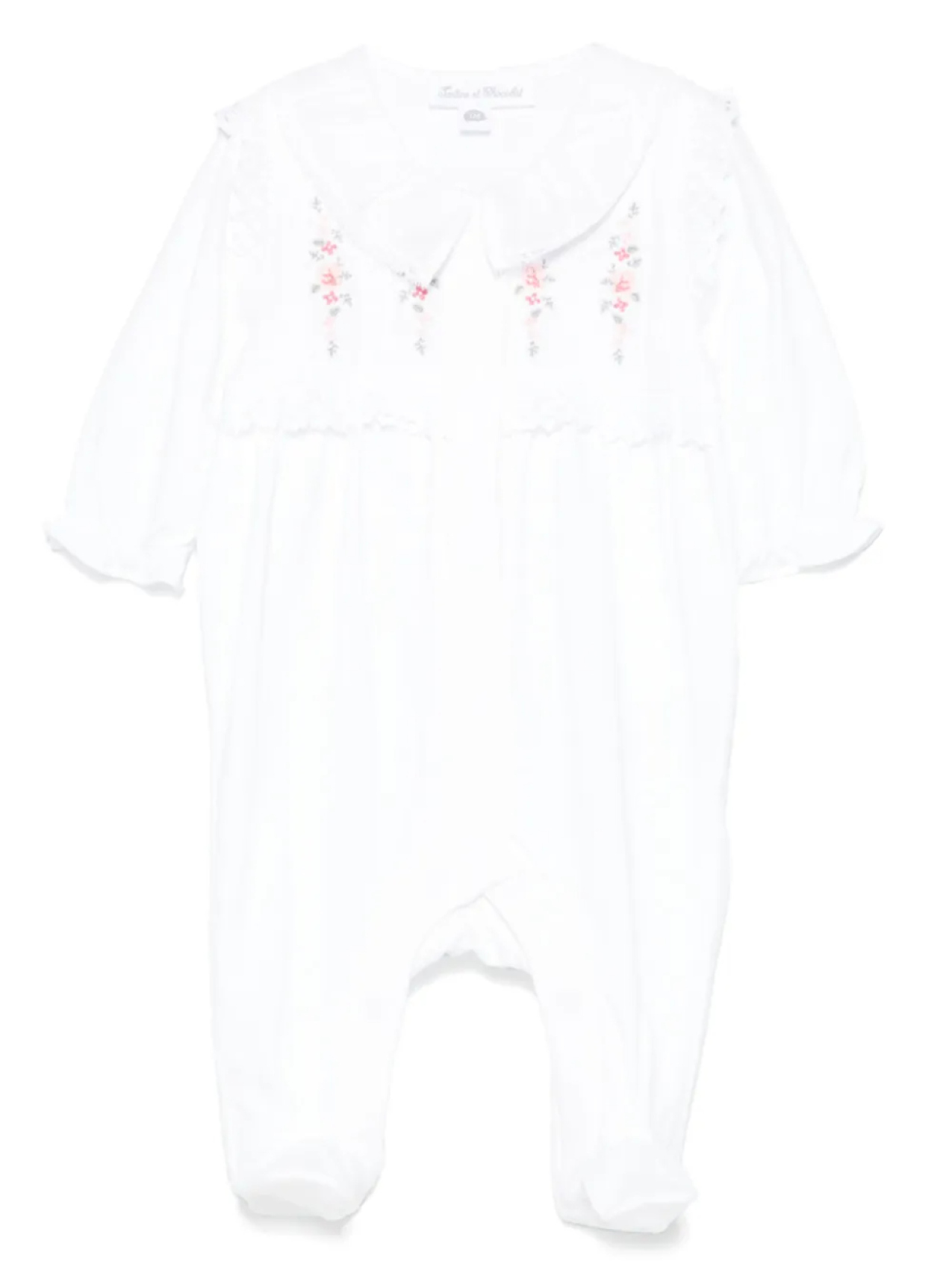 Tartine Et Chocolat пижама с цветочной вышивкой, белый
Tartine Et Chocolat пижама с цветочной вышивкой, белый