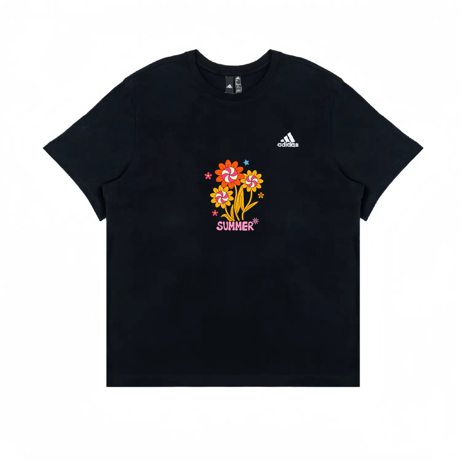 Футболка Unisex с 3 полосками Adidas, черный
Футболка Unisex с 3 полосками Adidas, черный