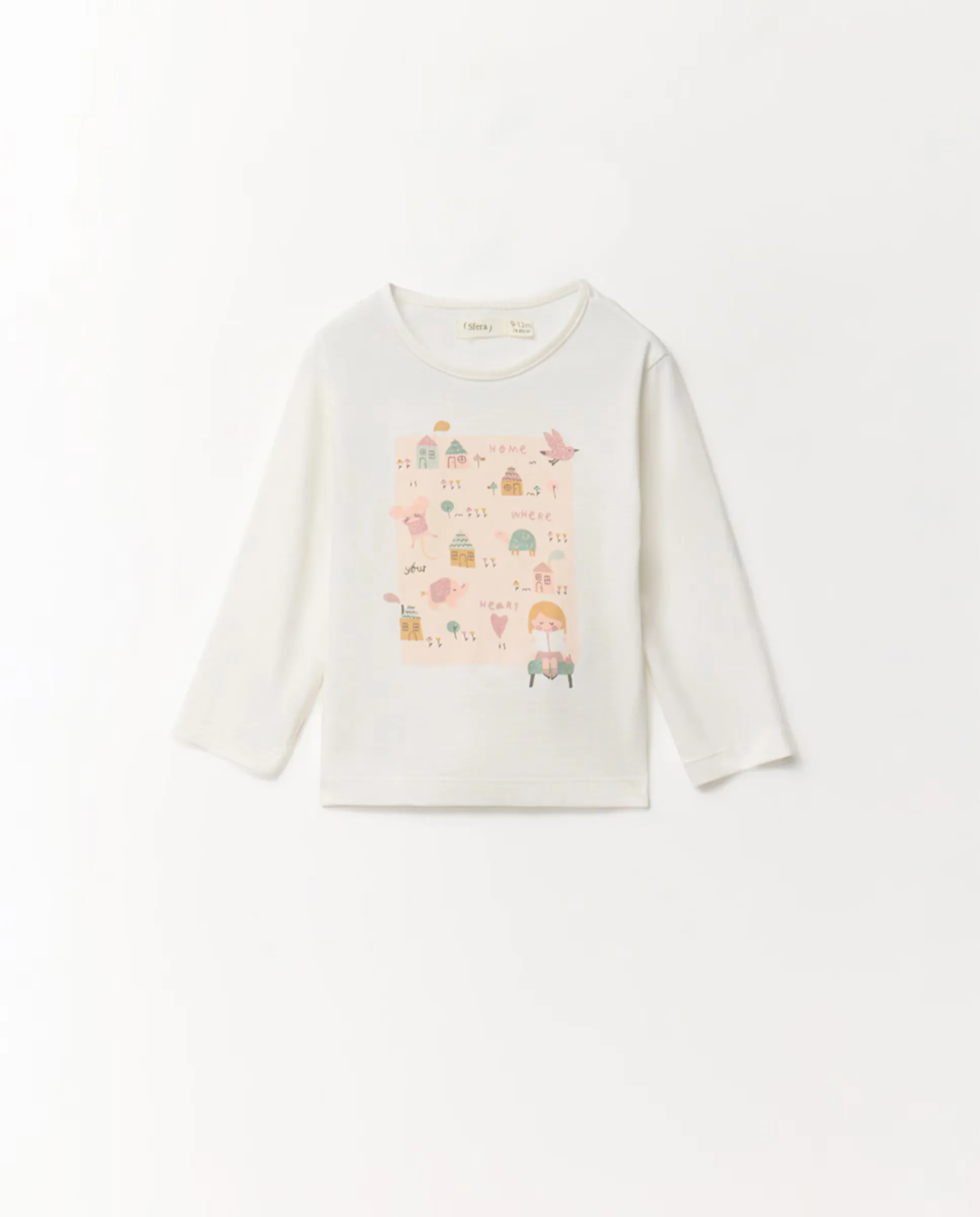 Футболка с рисунком Sfera, белый
Футболка с рисунком Sfera, белый