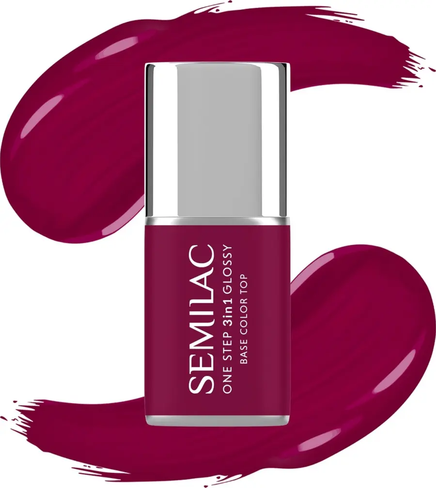 УФ-лак для ногтей Semilac 3in1 UV-Nagellack Glossy Plum Wine
УФ-лак для ногтей Semilac 3in1 UV-Nagellack Glossy Plum Wine