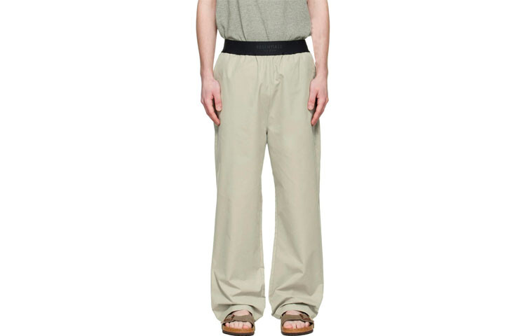 SS22 Повседневные брюки мужские зеленые Fear Of God Essentials, зеленый 
SS22 Повседневные брюки мужские зеленые Fear Of God Essentials, зеленый