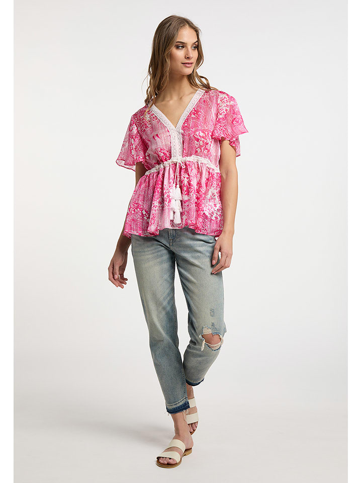 IZIA Блузка розово-белого цвета
IZIA Блузка розово-белого цвета