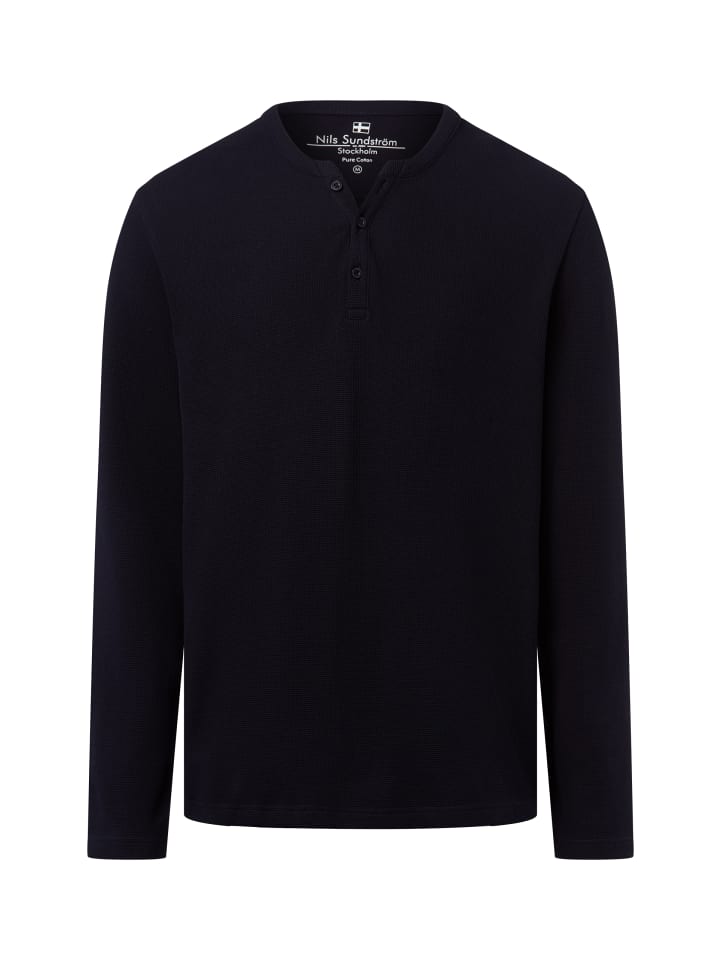 Темно-синяя рубашка Nils Sundström
Темно-синяя рубашка Nils Sundström