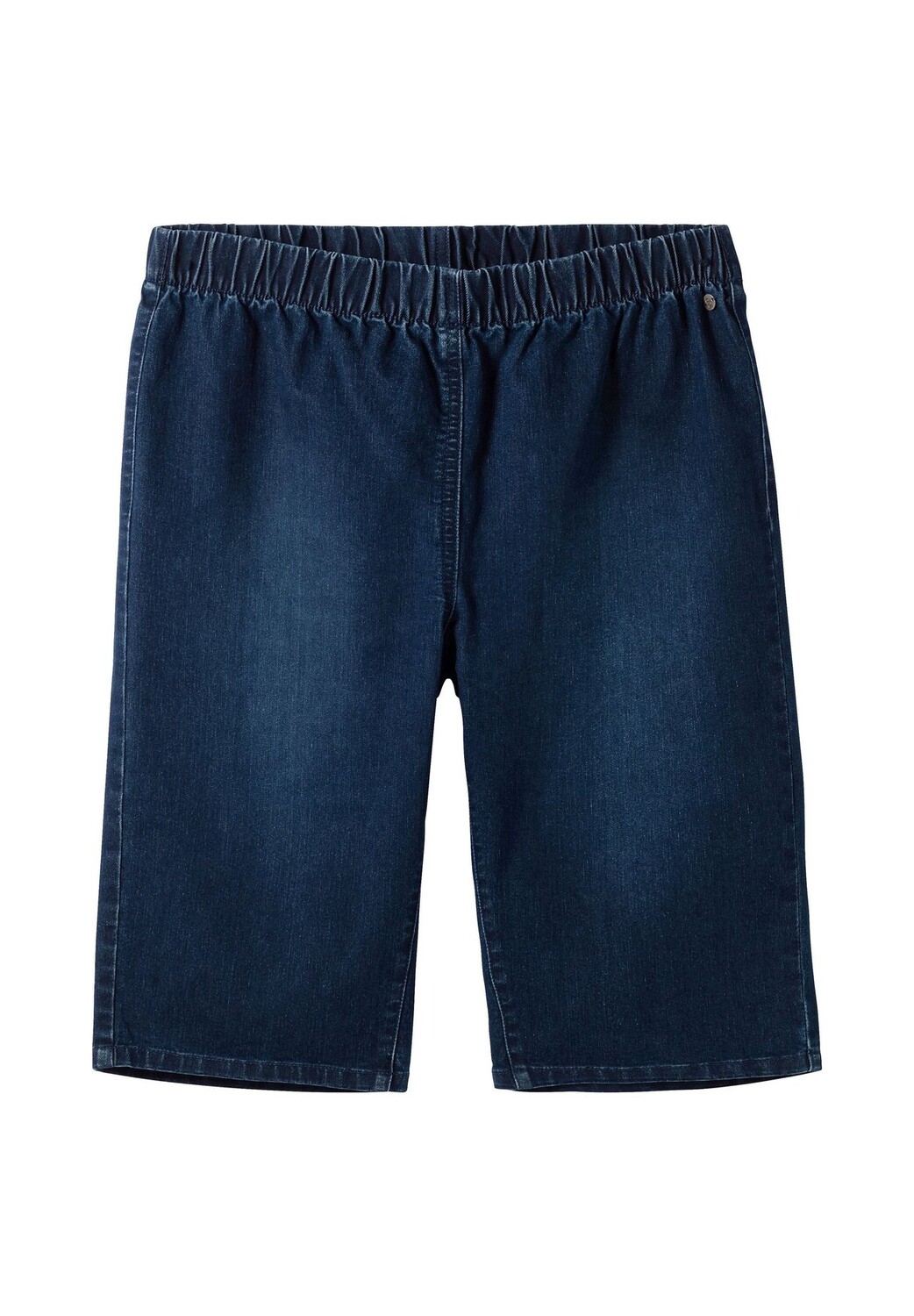 Узкие джинсовые шорты-бермуды из качественного эластичного денима sheego, цвет Dark Blue Denim
Узкие джинсовые шорты-бермуды из качественного эластичного денима sheego, цвет Dark Blue Denim