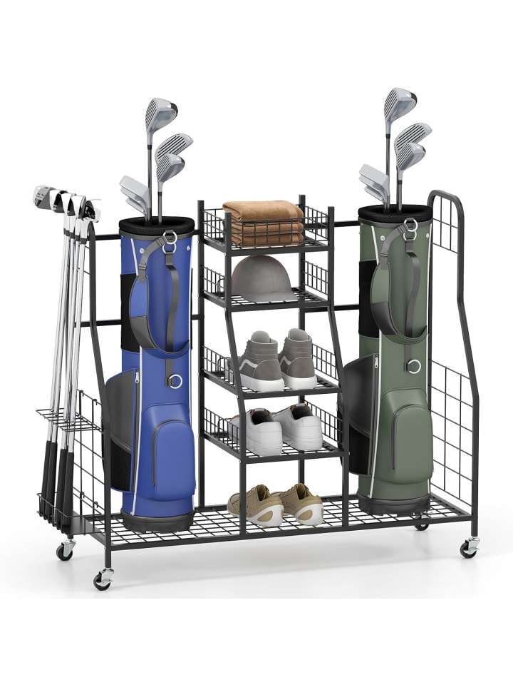 COSTWAY Органайзер для сумки для гольфа, черный
COSTWAY Органайзер для сумки для гольфа, черный