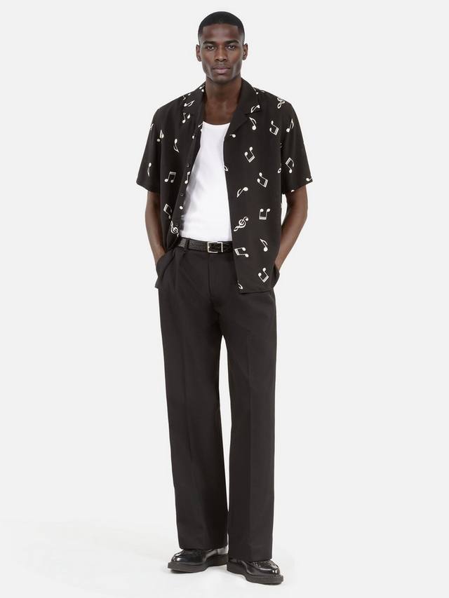 Футболка Regular Fit с нотным принтом THE KOOPLES, Black/White
Футболка Regular Fit с нотным принтом THE KOOPLES, Black/White