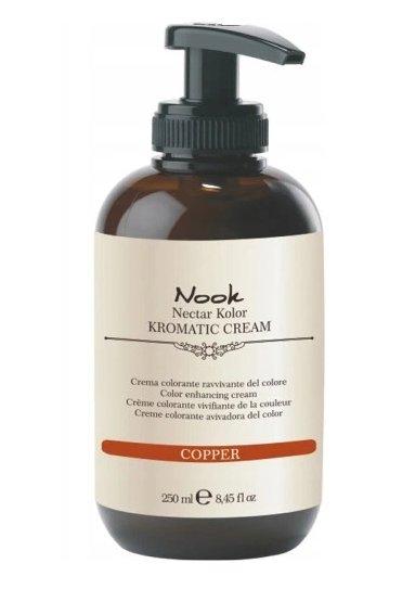 Nook Nectar Color Kromatic Крем-кондиционер для окрашивания волос COPPER (Медная руда) 250 мл
Nook Nectar Color Kromatic Крем-кондиционер для окрашивания волос COPPER (Медная руда) 250 мл