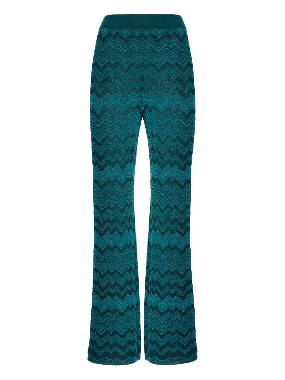 Трикотажные брюки с шевронным узором Missoni, зеленый
Трикотажные брюки с шевронным узором Missoni, зеленый
