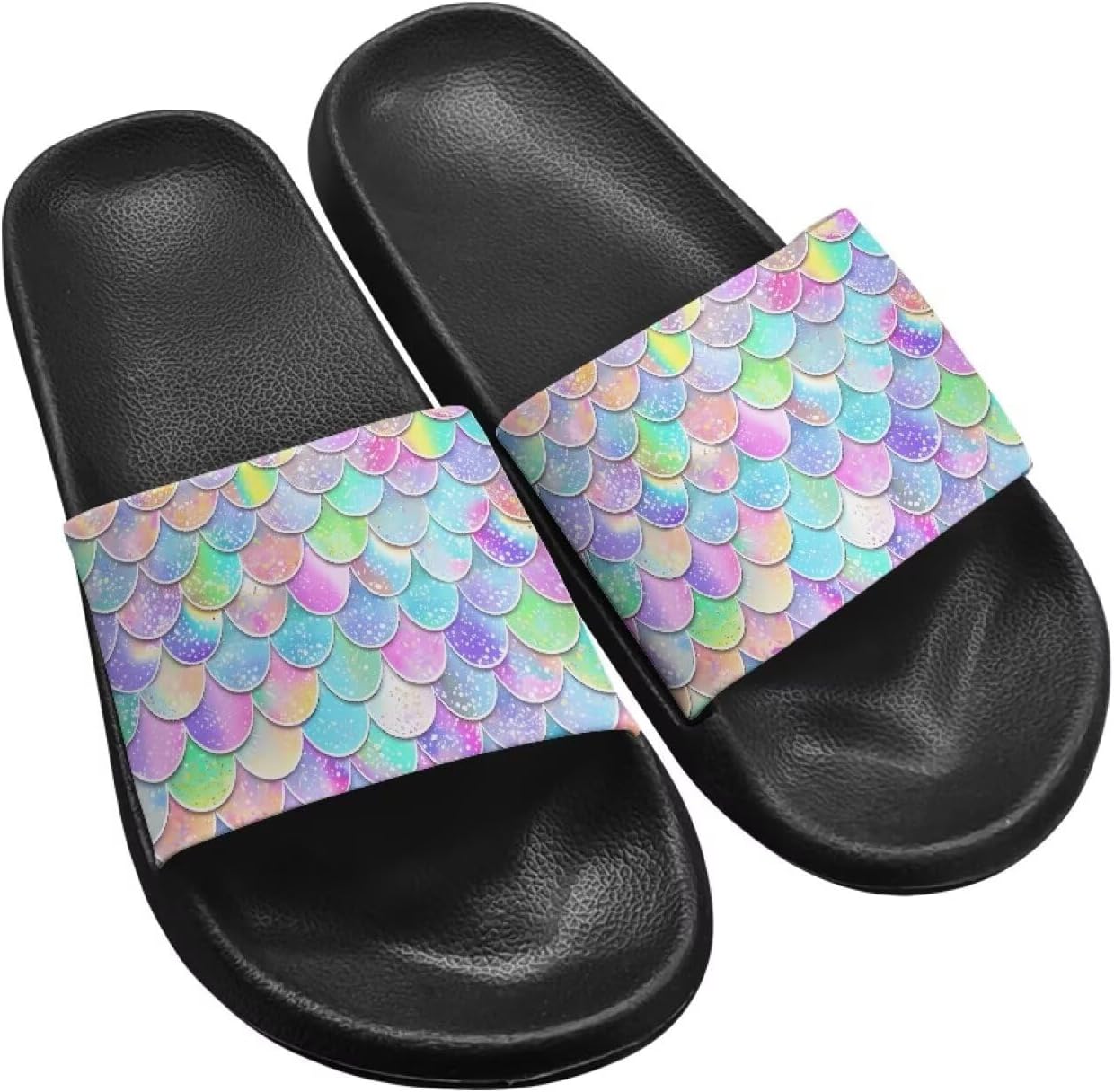 Женские и мужские повседневные слайд сандалии Hechitok, удобная мягкая подошва, нескользящие ЭВА сандалии на плоской подошве, для ванной и душа, Mermaid Scales
Женские и мужские повседневные слайд сандалии Hechitok, удобная мягкая подошва, нескользящие ЭВА сандалии на плоской подошве, для ванной и душа, Mermaid Scales