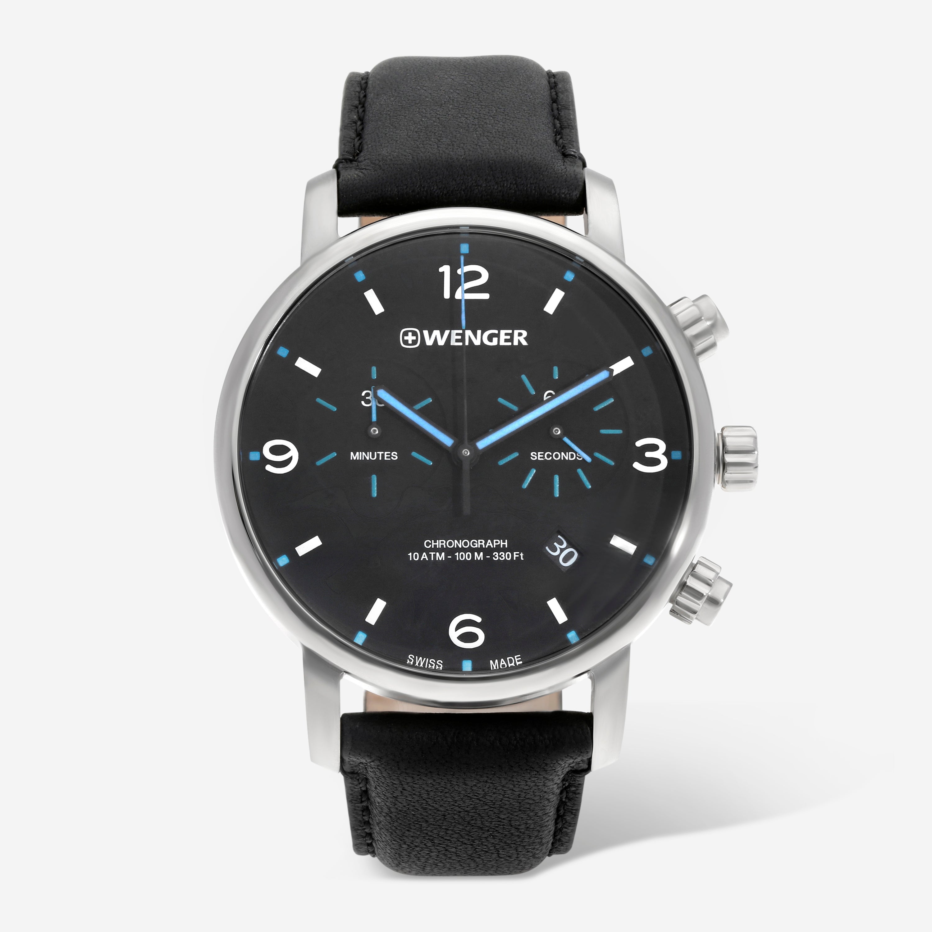 Часы Wenger Swiss Army мужские 01.1743.120 Urban Metro Chrono с черным циферблатом 44 мм
Часы Wenger Swiss Army мужские 01.1743.120 Urban Metro Chrono с черным циферблатом 44 мм