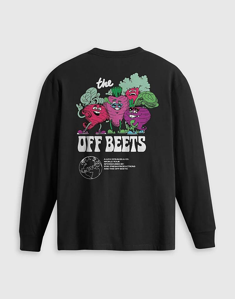 Футболка Levi's Off Beets с принтом на спине, аутентичный крой, с длинными рукавами, черного цвета
Футболка Levi's Off Beets с принтом на спине, аутентичный крой, с длинными рукавами, черного цвета