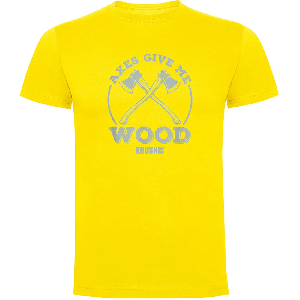 Футболка с коротким рукавом Kruskis Give Me Wood, желтый
Футболка с коротким рукавом Kruskis Give Me Wood, желтый