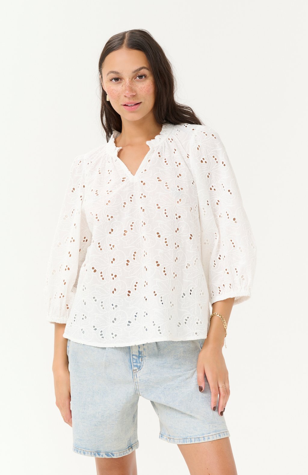 Блуза KATESSA Kaffe, кремовый 
Блуза KATESSA Kaffe, кремовый