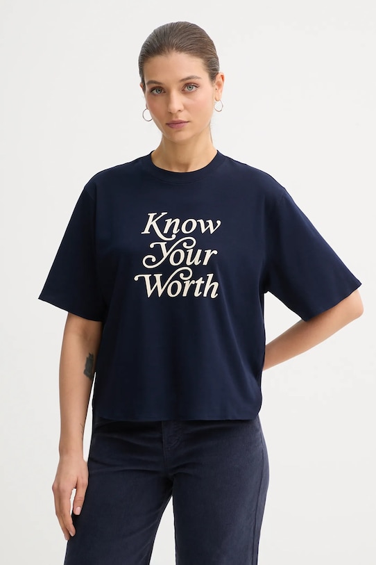 Хлопковая футболка United Colors Of Benetton, темно-синий
Хлопковая футболка United Colors Of Benetton, темно-синий