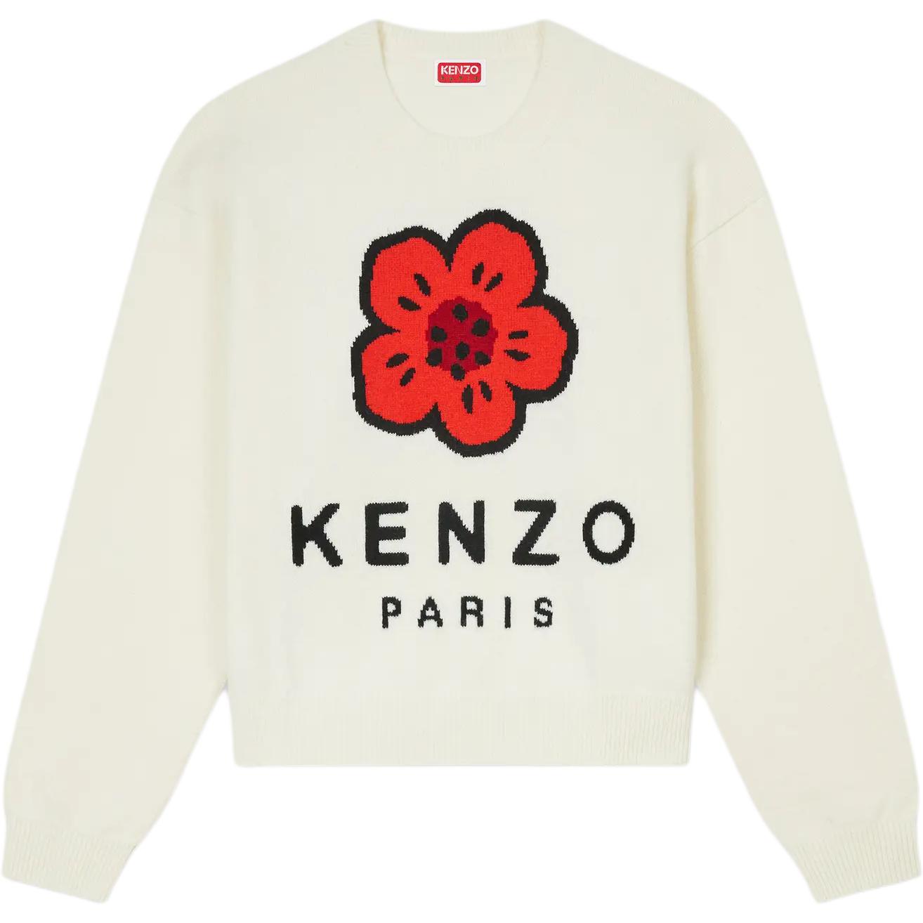 Боке цветок вязаный джемпер KENZO, серо-белый
Боке цветок вязаный джемпер KENZO, серо-белый
