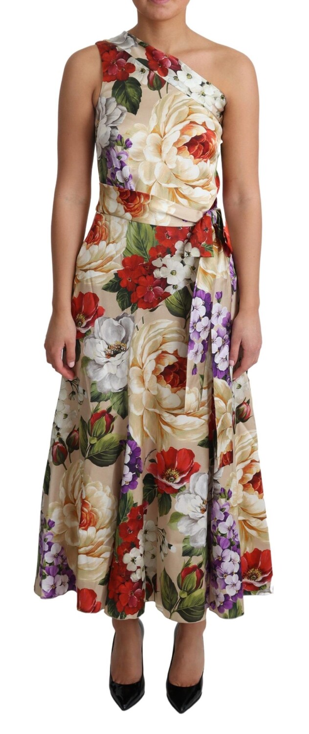 Элегантное шелковое платье макси с цветочным принтом на одно плечо Dolce & Gabbana, мультиколор
Элегантное шелковое платье макси с цветочным принтом на одно плечо Dolce & Gabbana, мультиколор