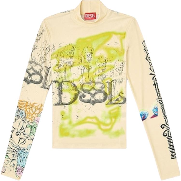 Футболка с воротником-стойкой и принтом Imun Tattoo DIESEL, бежевый
Футболка с воротником-стойкой и принтом Imun Tattoo DIESEL, бежевый